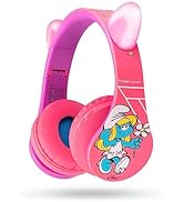 PowerLocus Bluetooth Headphones for Kids, Kids Wireless Headphones Cat Ear LED Light Up, Foldable...