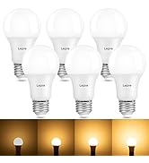 Lepro E27 Screw Bulbs 60W Equivalent, Warm White 2700K E27 LED Bulbs, 8W 806lm Edison Screw ES LE...
