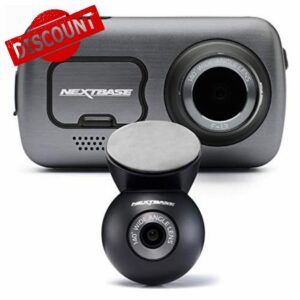 Nextbase 622GW Dash Cam Front and Rear Camera- Full 4K/30fps UHD Recording in Car Camera- WiFi Bluetooth GPS- Slow Motion 120fps- What3Words- Alexa & Polarising Filter Built-in 280° / 360 Dual Viewing