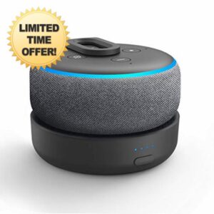 (Dot Not Included) Dot 3rd Generation Battery Base– Portable Recharger Dot Accessories