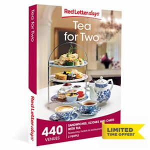 Red Letter Days Tea for Two Gift Voucher – 440 delightful afternoon tea experiences for two people