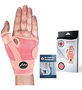 Doctor Developed Compression Gloves / Arthritis Gloves for Women & Men & Doctor Written Handbook ...