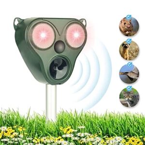 Ultrasonic Animal Repeller Solar Battery