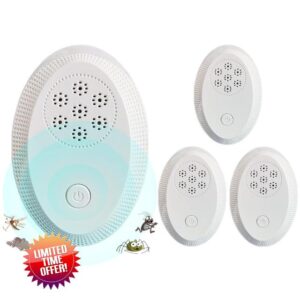 Ultrasonic Pest Repeller 4 Pack
