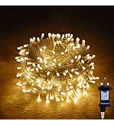 Gresonic100/200/300/400LED Fairy Lights,8 Modes Timer String Lights for Bedroom Plug in,Warm Whit...