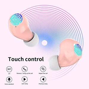 Bluetooth In Ear Headphone with Microphone Comfort&Lightweight Earbud with Noise Cancellation