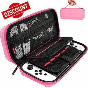 daydayup Carrying Case Compatible with Nintendo Switch/Switch OLED