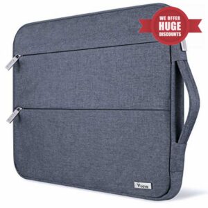 Voova Laptop Case Sleeve 15.6 16 Inch with Handle