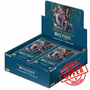 Bandai | One Piece Card Game:  Pillars of Strength (OP-03) - Booster Display | Trading Card Game | Ages 6+ | 2 Players | 20-30 Minutes Playing Time