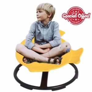 PASPRT Sensory Toy Spinning Fish