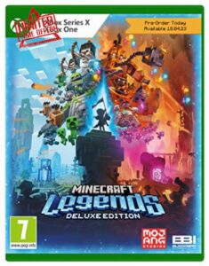 Xbox Minecraft Legends Deluxe Edition – Xbox Series X and Xbox One