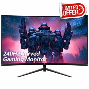Z-Edge 27 Inch Curved Gaming Monitor 240Hz 1ms MPRT Full HD 16:9 Curved Screen 350cd/m² Brightness