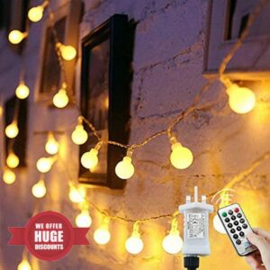 Augone Globe String Lights Waterproof