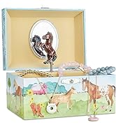 Jewelkeeper Musical Jewellery Box for Girls - Music Box with Spinning Ballerina Doll - Girls Jewe...