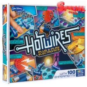John Adams | Hot Wires: Plug and play electronics set with 100 experiments! | Science and STEM Toys | Ages 8+