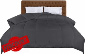 Utopia Bedding Lightweight 4.5 Tog Super King Size Duvet with Corner Tabs