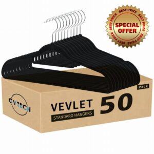 GVTECH Premium Velvet Hangers