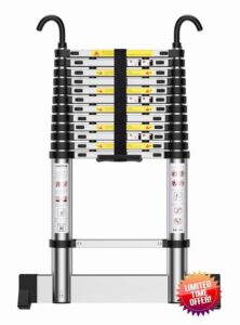 Teenza 3.8M Telescopic Ladder