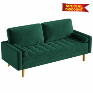 Vesgantti Green Velvet Sofa