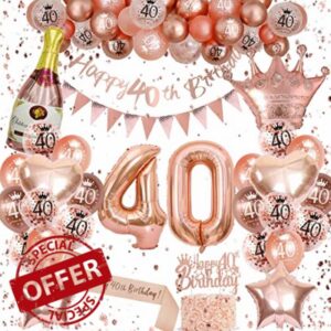 40th Birthday Decoration for Women