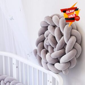 LOVEXIN 3 Shares Braided Cot Bumper