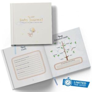 Pregnancy Journal and Baby Memory Book - Gift for Baby Showers - Parent's Diary for Expectant Mothers