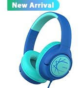 iClever HS23 Kids Headphones with Microphone, 85/94dB Volume Limited, Over Ear Headphones for Kid...