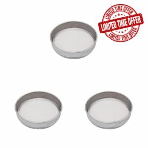 SUIOPPYUW Value-for-money Soil Sieve For All Gardening Needs Tools Gardening Accessories Stainless Steel Garden Riddle Sieve