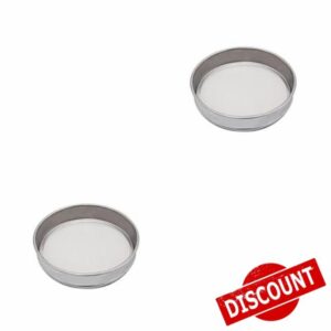 BEALIFE Easy to Clean Garden Riddle Sieve for Hassle-Free Gardening Tools Gardening Accessories Stainless Steel Soil Sieve
