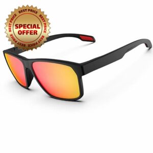 HAAYOT Sunglasses Mens Women Polarized Sports Sunglasses Lightweight Durable Flexible TR90 Frame 100% UV Protection Sun Glasses Fishing Driving Golf Running