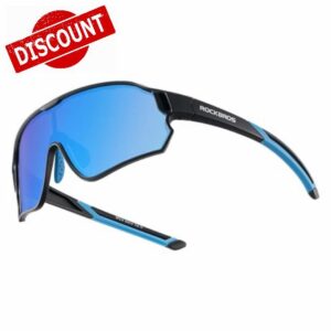ROCKBROS Children's Cycling Glasses Sports Glasses UV400 Protection Polarized Sunglasses TR90 Flexible Frame for Boys Girls Protective Glasses Outdoor Sports