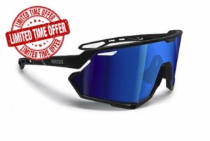 BERTONI Sport Cycling MTB Running Sunglasses for Men Women in TR90 Antifog Wide Lens mod. ALPHA