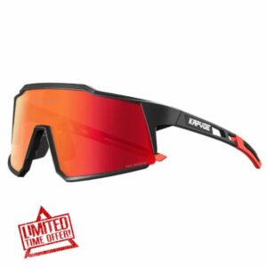 KAPVOE Polarized Cycling Glasses UV400 Protection TR90 Sports Sunglasses For Men Women MTB Bicycle Goggles Running Bike