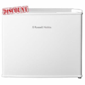 Russell Hobbs Quiet Mini Fridge 17L Thermoelectric for Drinks with Adjustable Thermostat