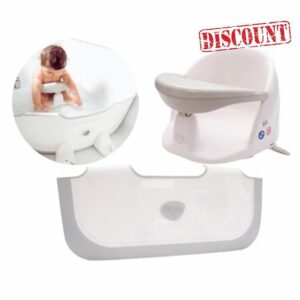 Baby Bath Time Bundle (Grey)