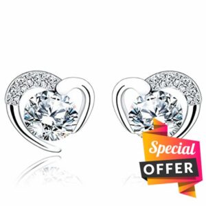Silver Stud Earrings for Women