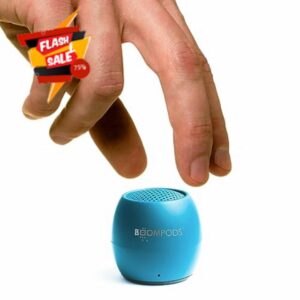 Boompods Zero Talk Mini Portable Bluetooth Speaker with Amazon Alexa Built-In