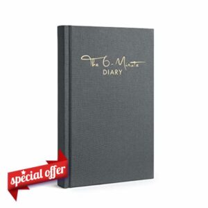 The 6-Minute Diary (The Original) | Gratitude Journal for Men & Women | Manifestation Journal | Daily Wellness Journal for More Mindfulness