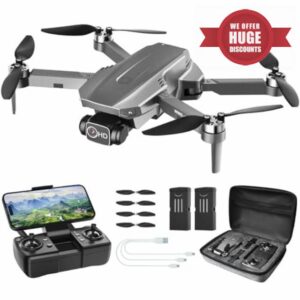 Wipkviey B12 GPS Foldable Drone with 4K Camera for Adults Beginners