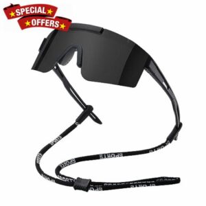 FDEETY Polarised Sports Sunglasses Cycling Goggles UV400 Protection Bike Eyewear for Outdoor Activities Running Climbing Running Fishing Golf Adults Unisex