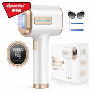 Glattol IPL Laser Hair Removal - 3X Faster with 0.8s Quick Flash