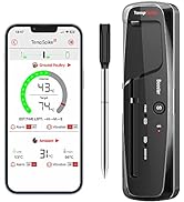 ThermoPro Twin TempSpike 150m Truly Wireless Meat Thermometer with 2 Meat Probes, Bluetooth Food ...