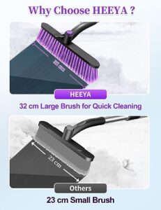 84CM Extendable Snow Brush with Foam Grip