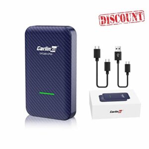 Carlinkit 4.0 Wireless Apple CarPlay & Android Auto 2 in 1 Adapter