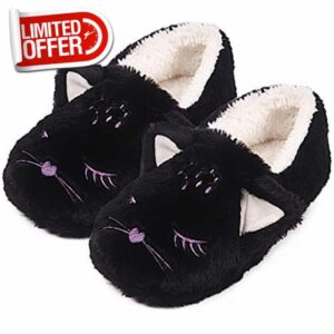 Caramella Bubble Fox Fleece Slippers Winter Wool Furry Plush Indoor/Outdoor Slippers