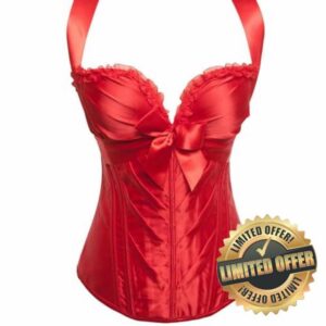 WEITING Corset European and American solid color suspender shapewear halter neck palace corse