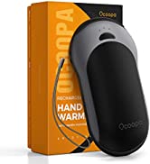 OCOOPA Fast Charging Hand Warmer (PD & QC 3.0 18W), 10000mAh Rechargeable Battery Portable Power ...