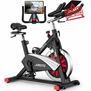 JOROTO X2 Exercise Bike for Home Use | X2PRO Bluetooth Magnetic Belt Drive Indoor Cycling Bike with 16KG Flywheel