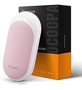 OCOOPA Hand Warmers, 1-Pack Hand Warmer Rechargeable, Electronic Pocket Heater, 5200mAh Power Ban...