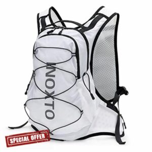 HUIOP 12L Outdoor Running Backpack Bicycle Backpack Sports Vest Ultralight Riding Bag Women Men Breathable Jogging Sport Backpack For Camping Hiking Cycling Sport Bag